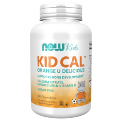 Kid Cal™ Chewables Calcium Now Foods (100 табл) 